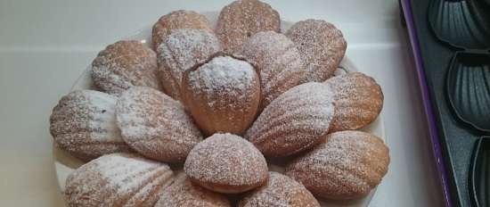 Torta Madeleine secondo la ricetta (mix) di Alexandre Dumas e Gordon Ramsay (Principessa del fegato 132404)