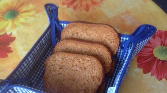 Watermelon bread with flax seeds (oven)