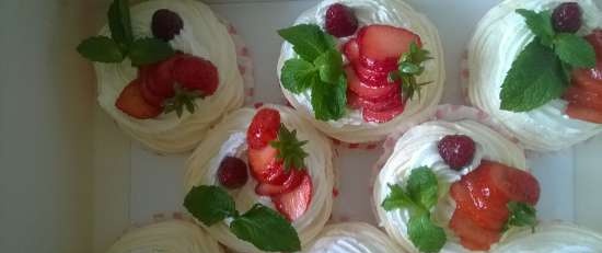 ของหวาน Pavlova