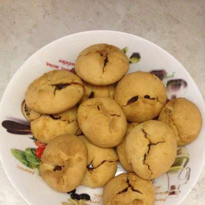 Galletas de arroz con mermelada