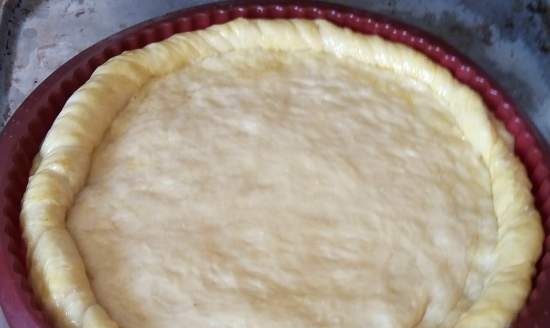 Pastel de bayas al estilo campestre