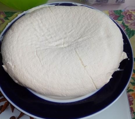 Homemade cream cheese