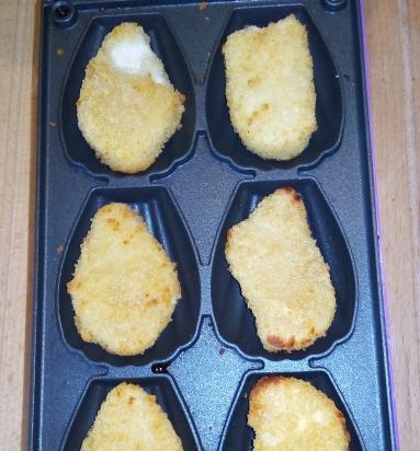 Nuggets for a grandson in 15 minutes (when the stove is not working)