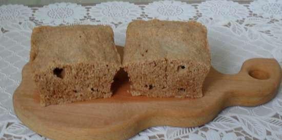 Pan de salvado en el microondas