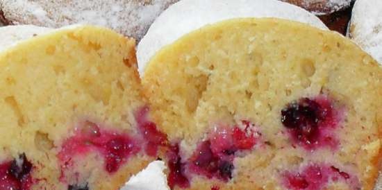 Cupcakes con frutos rojos