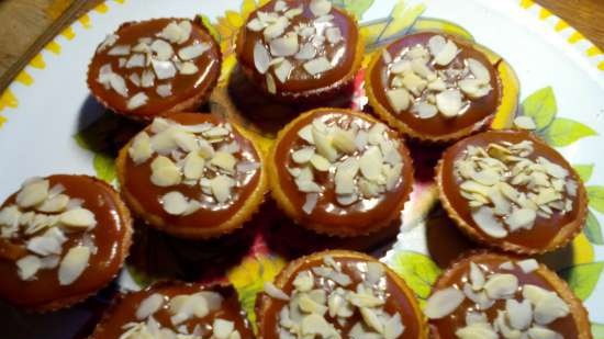 Pumpkin mini cheesecakes