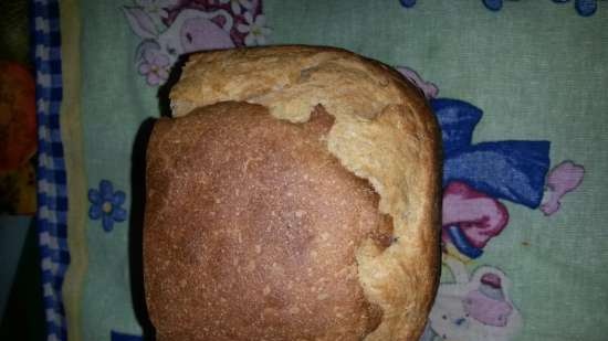 Pan de trigo con masa madre de centeno