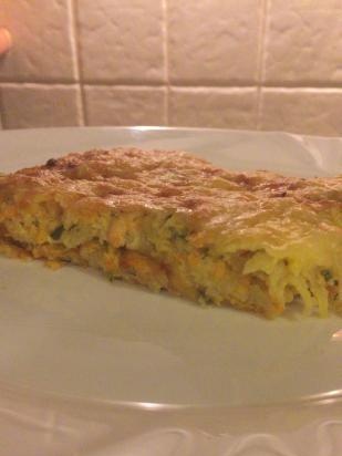 Kugel di verdure con patate