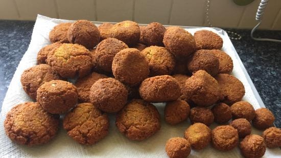 Falafel piatto magro e vegetariano