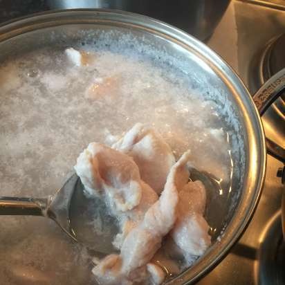 Kipspiesjes in de oven (met de Chinese methode om het vlees sappig te houden)