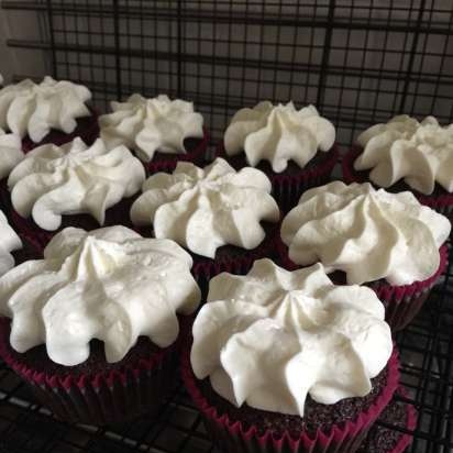 Guinness Chocolate Cupcakes (Nigela Lawson's Chocolate Guinness Cake)