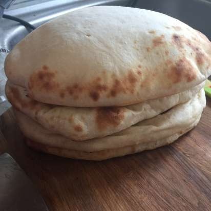 Indiske tortillas NAAN (brødmaker + ovn)