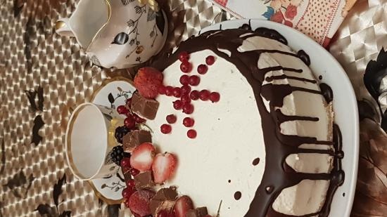 Torta classica (biscotto e crema)