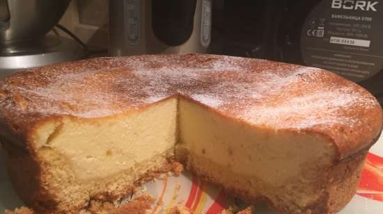 Kaesekuchen aus Bayern - sajttorta Bajorországból