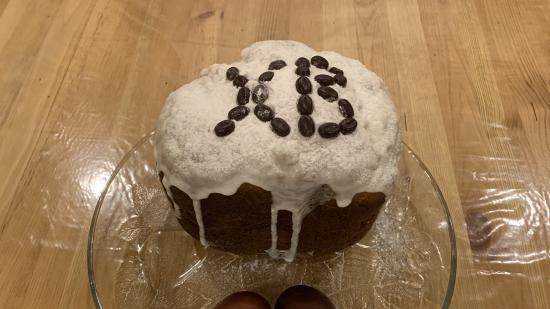 Kulich Masterpiece a sütőben és a multicooker márka 502 (mester osztály)