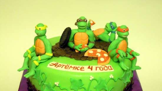 Teenage Mutant Ninja Turtles Cakes