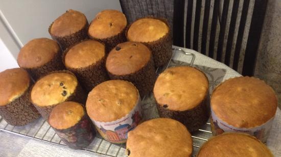 Kulich with Myasoedovskaya in the oven (master class)