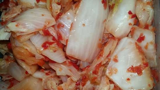 Chimcha (chimchi, kimchi ...), forma fácil de cocinar