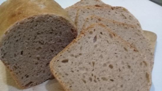 ยีสต์นิรันดร์มันฝรั่งฮอป (Sourdough ไม่มีแป้ง) สูตรการอบ