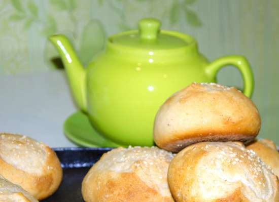 Pan de avena en masa