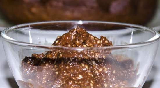 Chocolate-sesame paste (lean)