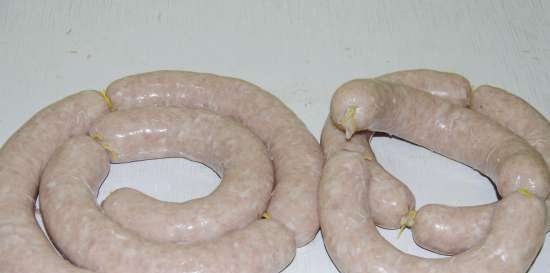 Chicken milk sausage