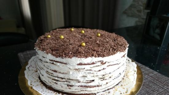 Tejes csokoládé torta