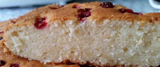 Pastel de requesón con nueces