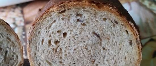 Wheat-rye bread with grain mixture Gourmet