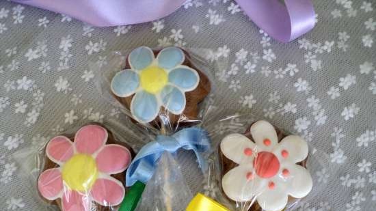 Decoramos galletas de jengibre, galletas