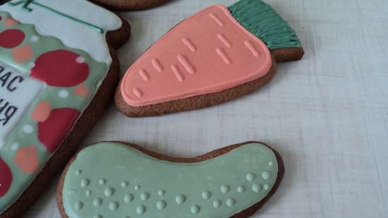 Decoramos galletas de jengibre, galletas