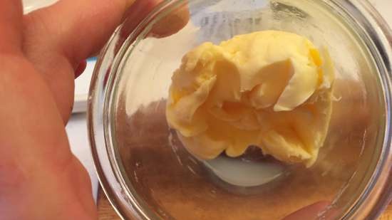 Homemade butter