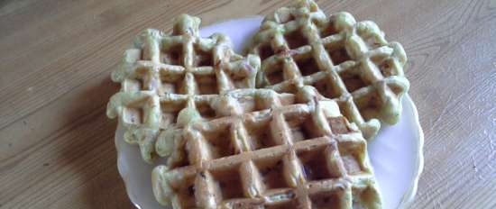 Waffle al bacon (macchina per waffle artigianale KitchenAid)