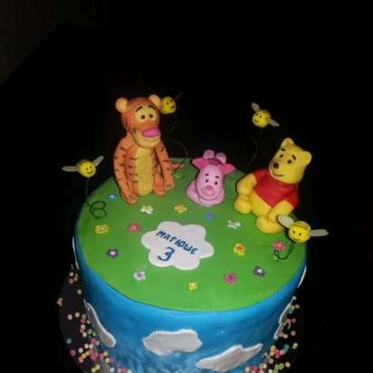 Torte basate sul cartone animato Winnie the Pooh e tutto, tutto, tutto