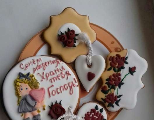 Decoramos galletas de jengibre, galletas