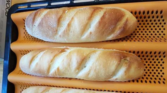 Epi baguettes (Richard Bertinet)