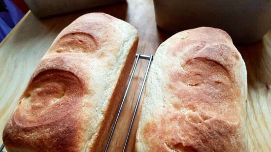 Pan de molde de trigo y patata (horno)