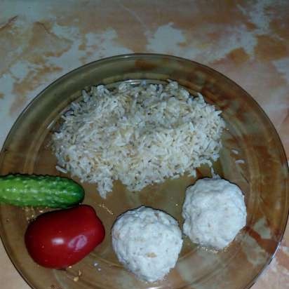 Rice Pearl Grain with steamed spicy chicken (for the Toshiba RS-18-MNFR multicooker)