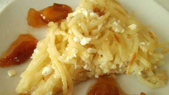 Tagliatelle con ricotta (ricetta per esercizi di ristorazione, 1968)