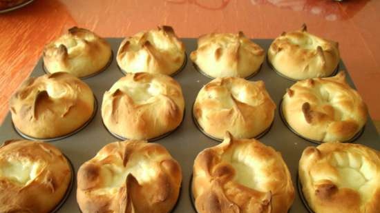 Brioche con crema pasticcera