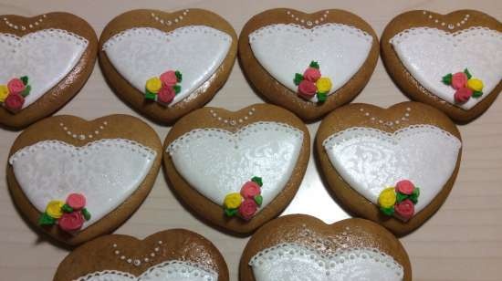 Decoramos galletas de jengibre, galletas