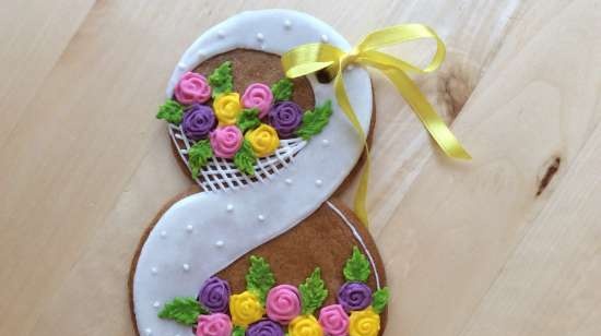 Decoramos galletas de jengibre, galletas