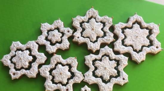 Decoramos galletas de jengibre, galletas