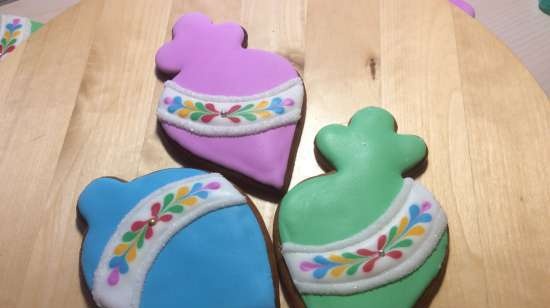 Decoramos galletas de jengibre, galletas