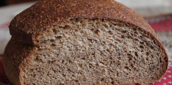 Healthy Whole Wheat Sourdough Bread