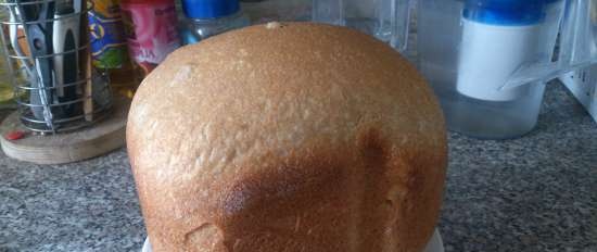 Buong Wheat Bread na may Liquid Banana Yeast