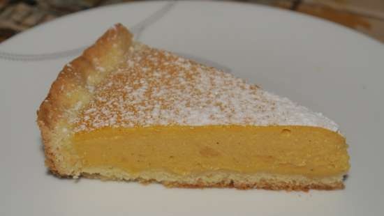 Torta di zucca e ricotta