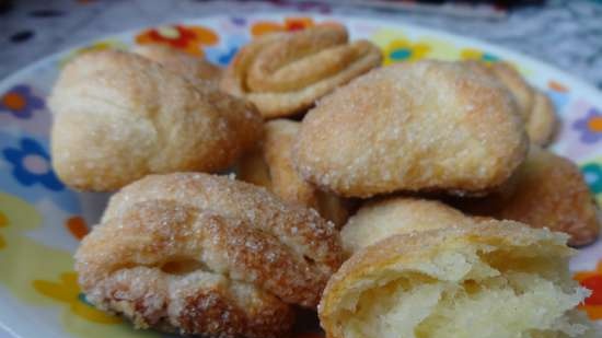 Galletas Triángulos sobre requesón (sin huevos)