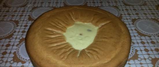 Pastel de cuajada rápida