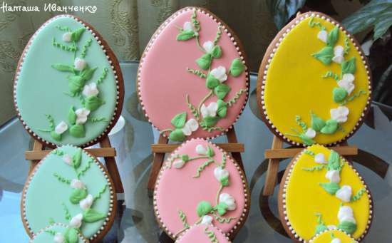 Decoramos galletas de jengibre, galletas